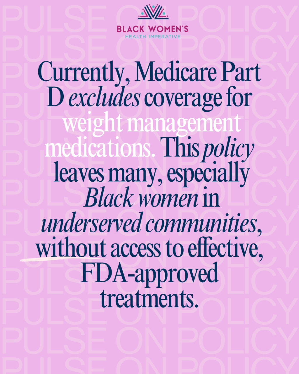 Addressing Health Disparities: The Urgent Need for Medicare to Cover Obesity Treatments 